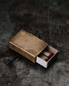 hand made brass match box by 13 knives in collingwood melbourne australia