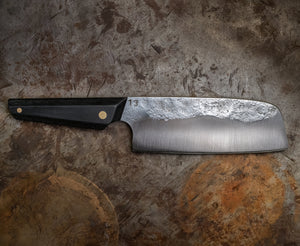 High carbon hand made kitchen chopping knife in melbourne australia