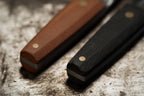 High qualitly handmade oyster shucker handles that are fancy and durable made in workshop by blacksmith Bud Heyser melbourne australia 