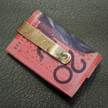 Money clip accessory forged brass wallet classy luxury item notes wallets mens ladies hand made custom credit card $ collingwood melboure victoria australia by 13knives 13 thirteen knives